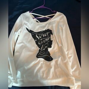 Peter Pan Never Grow Up Long Sleeve